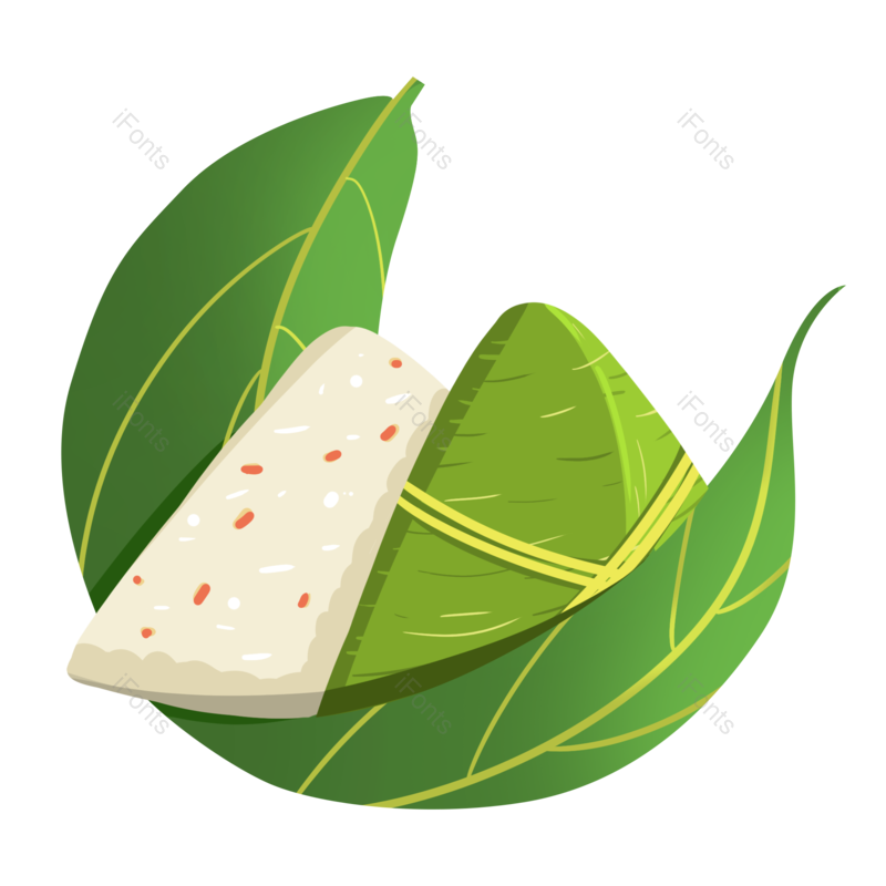 端午图片,节日元素,卡通PNG,粽子免抠素材